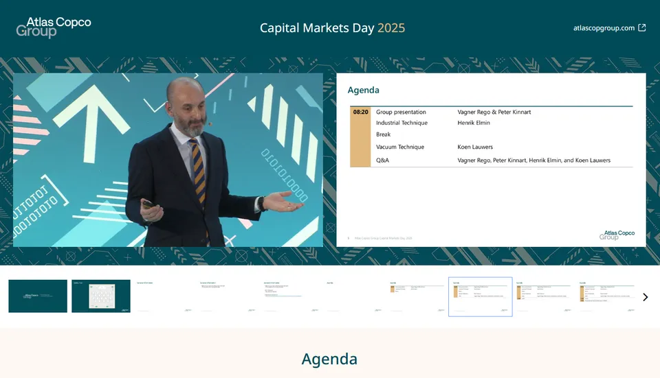 Atlas Copco Capital Markets Day