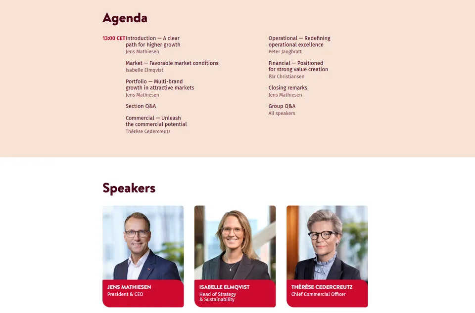 Scandic Hotels Capital Markets Day