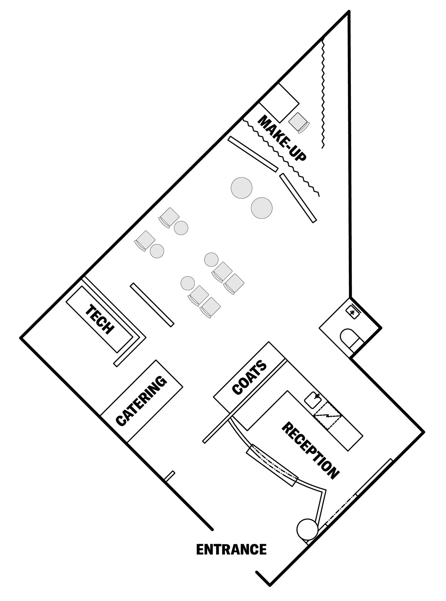 Studio Eero Floorplan